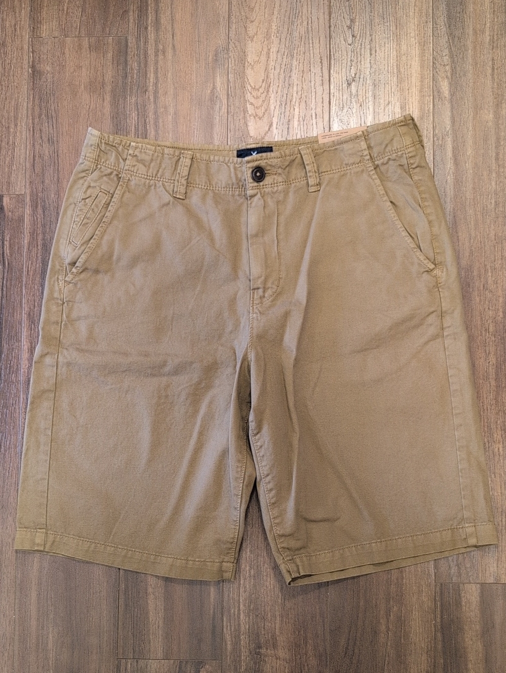 American Eagle Outfitters Men's Tan Longboard Shorts